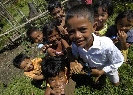 Sumatran children